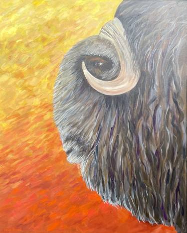 Original Abstract Expressionism Animal Paintings by Heidi Heiser