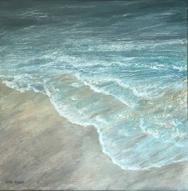 Original Abstract Beach Paintings by Heidi Heiser