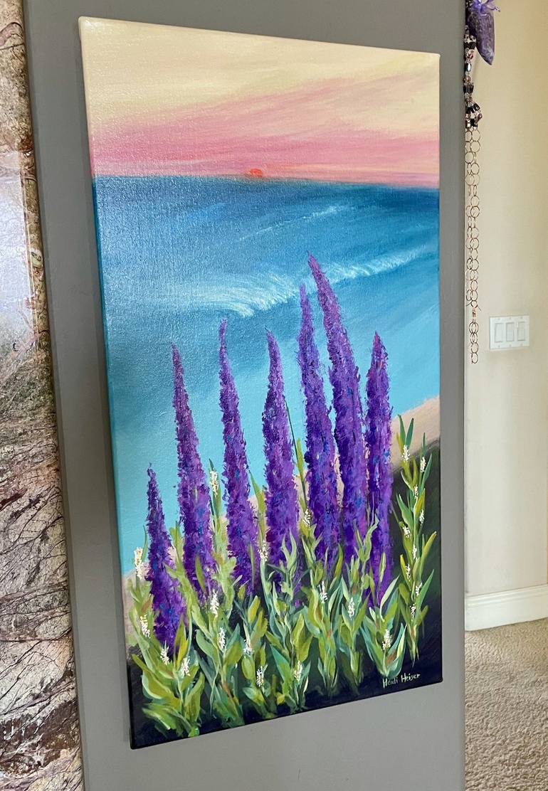 Original Beach Painting by Heidi Heiser