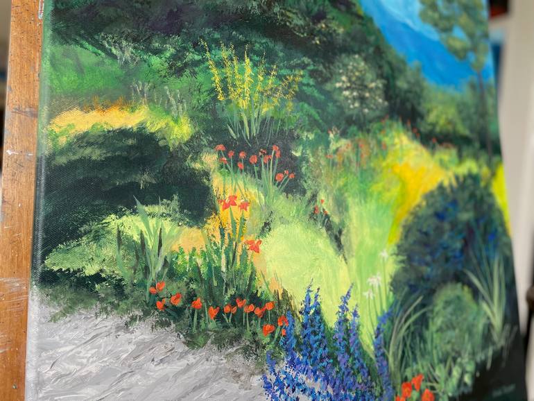 Original Conceptual Landscape Painting by Heidi Heiser