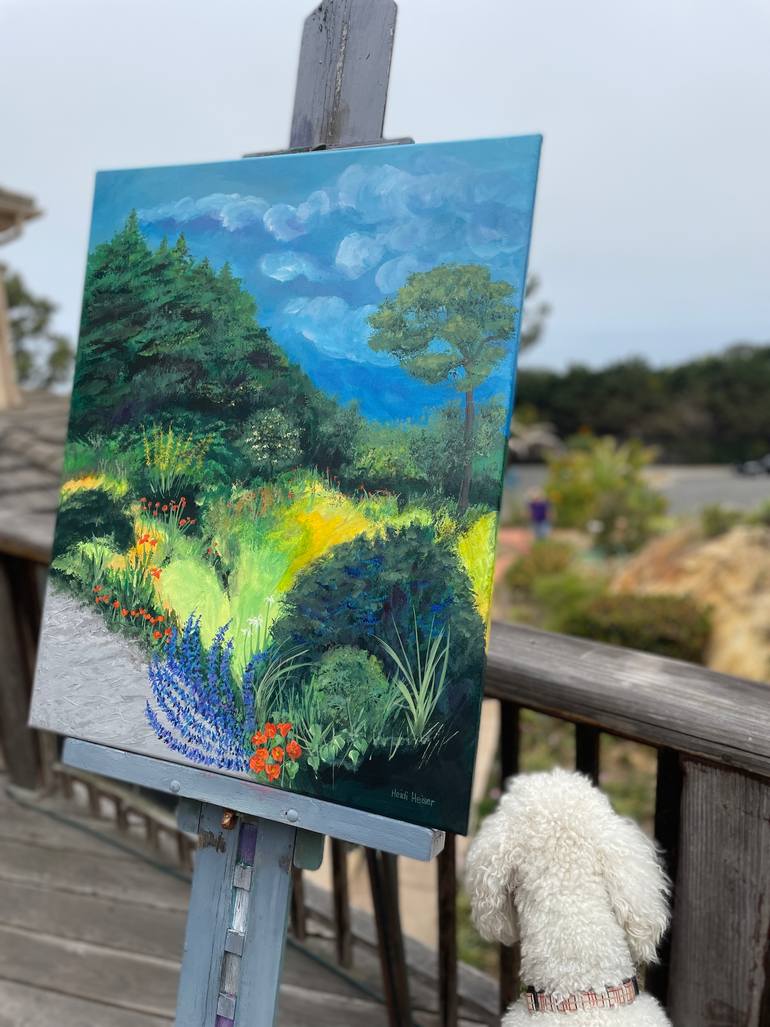 Original Conceptual Landscape Painting by Heidi Heiser