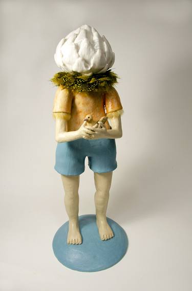 Original Figurative Children Sculpture by Claude Jones