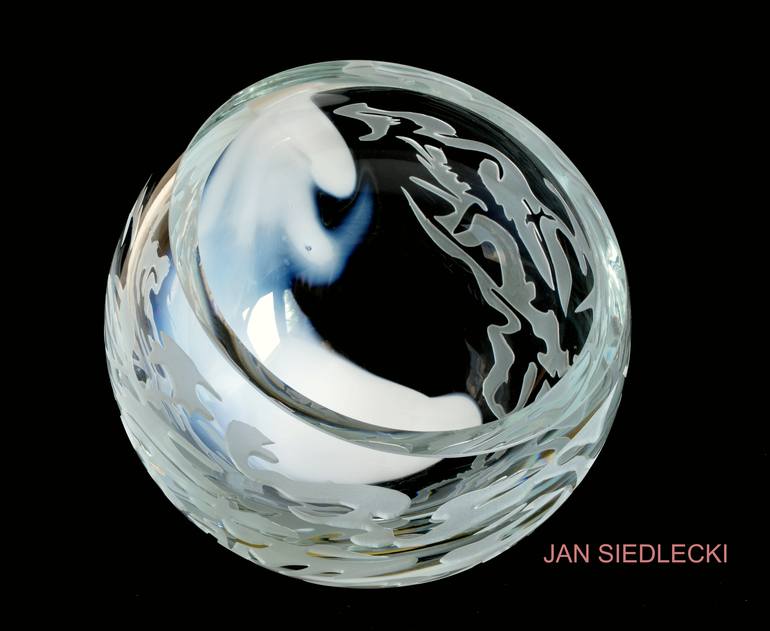 Original Modern Outer Space Sculpture by jan siedlecki