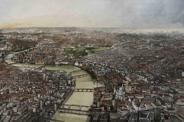 Original Aerial Paintings by Wrenford Thatcher