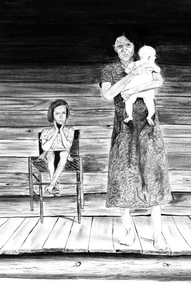 Print of Realism Rural life Drawings by Kory Russell