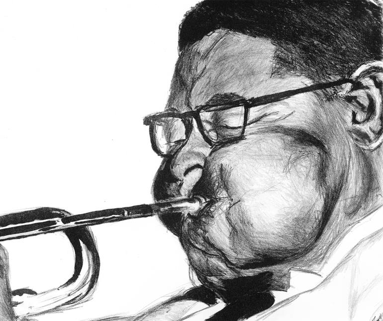 Original Expressionism Music Printmaking by Kory Russell