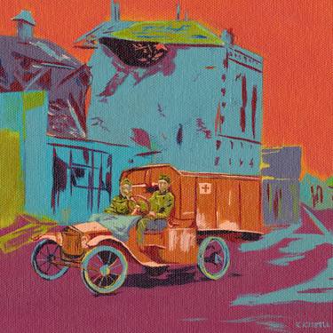Print of Automobile Paintings by Kory Russell