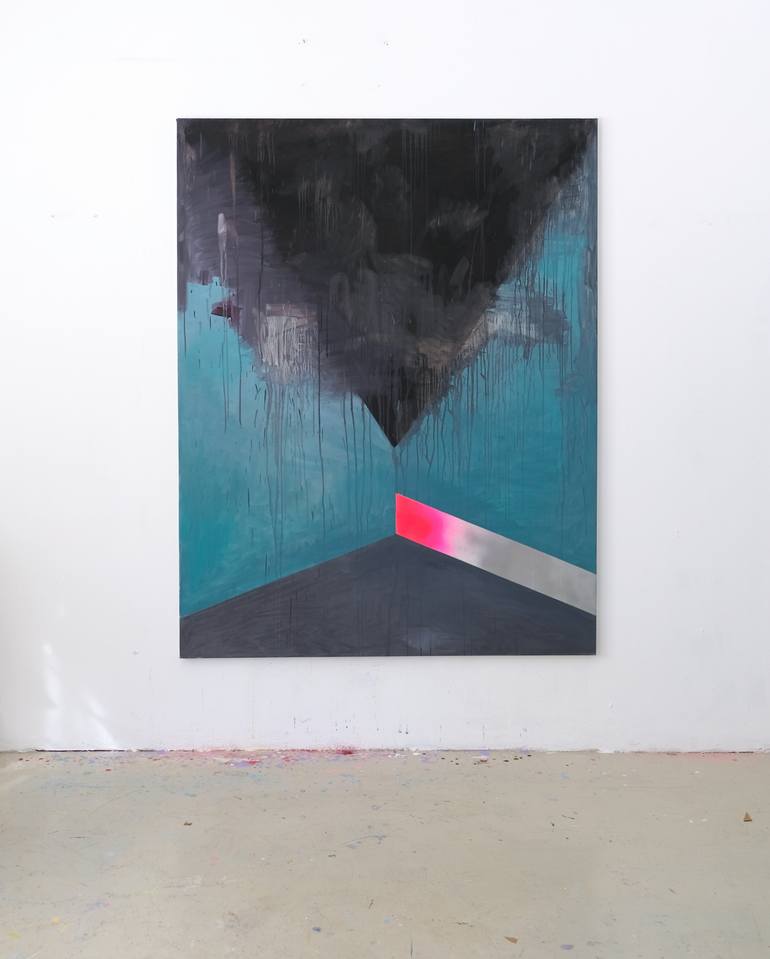 Original Abstract Painting by Anabel Leiner