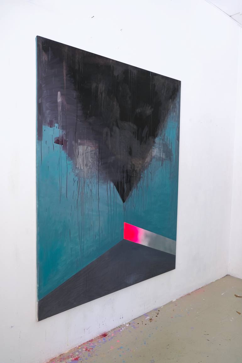 Original Abstract Painting by Anabel Leiner