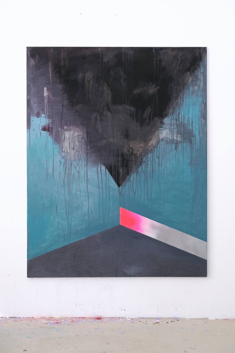 Original Abstract Painting by Anabel Leiner