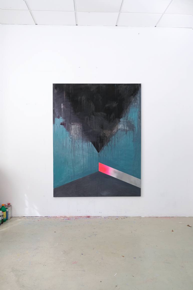 Original Abstract Painting by Anabel Leiner