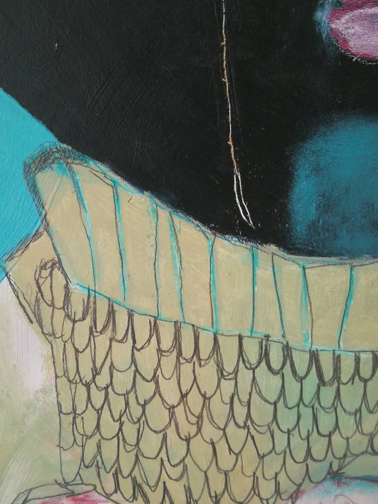 Original Figurative Abstract Painting by Anabel Leiner