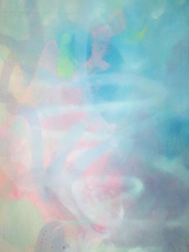 Original Abstract Painting by Anabel Leiner