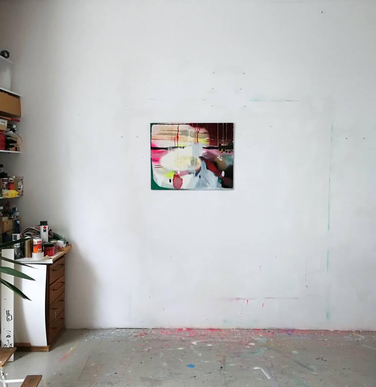 Original Abstract Painting by Anabel Leiner