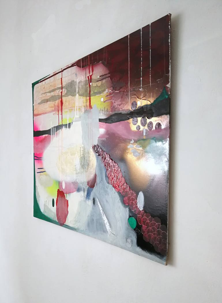 Original Abstract Painting by Anabel Leiner