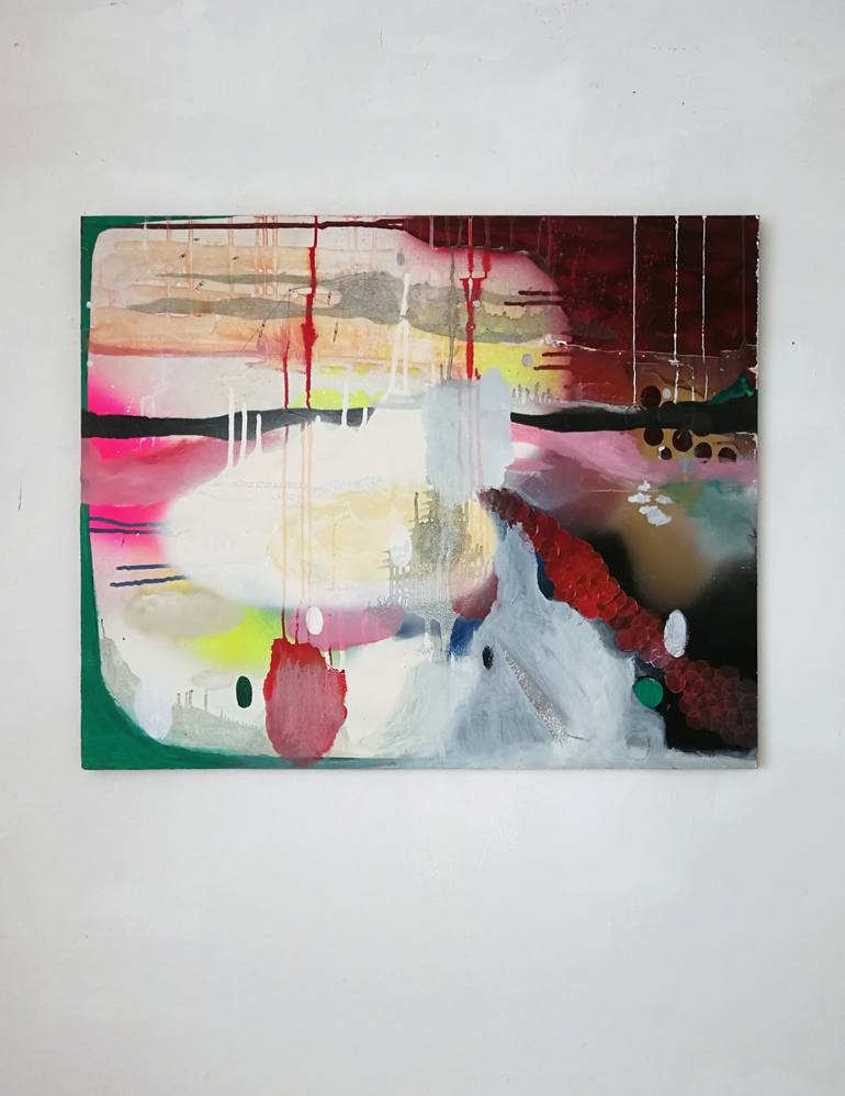 Original Abstract Painting by Anabel Leiner