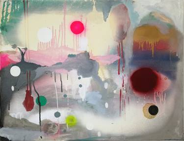 Original Abstract Paintings by Anabel Leiner