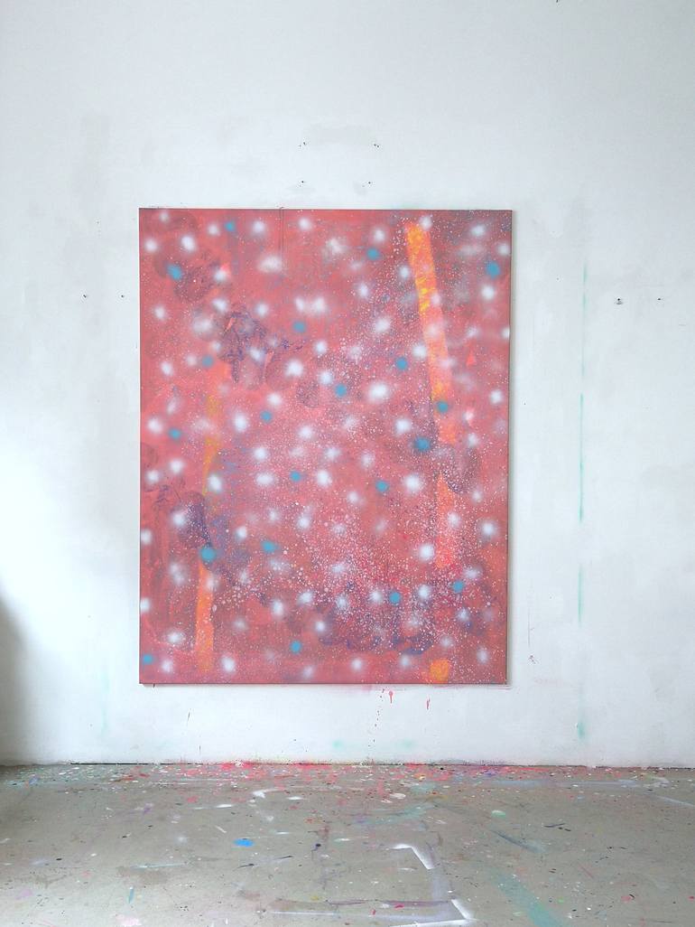 Original Abstract Painting by Anabel Leiner