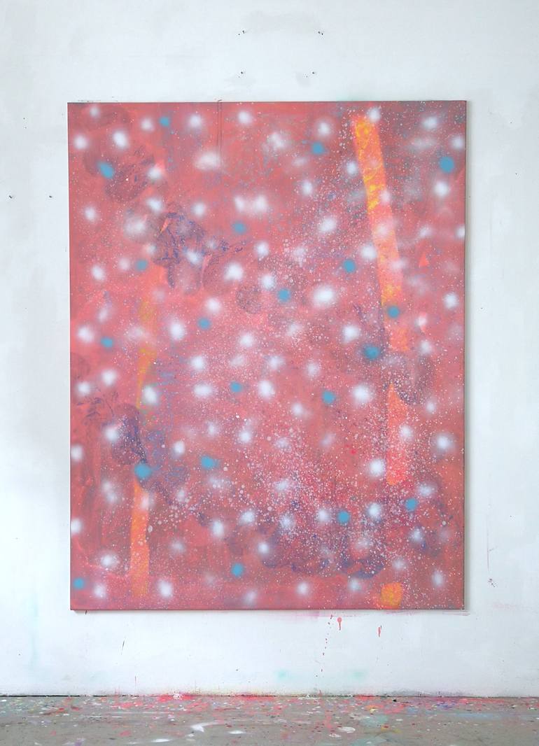 Original Abstract Painting by Anabel Leiner