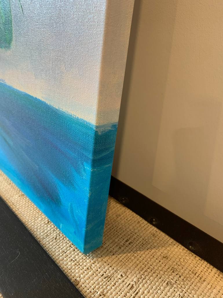 Original Abstract Still Life Painting by Elvira Byrnes