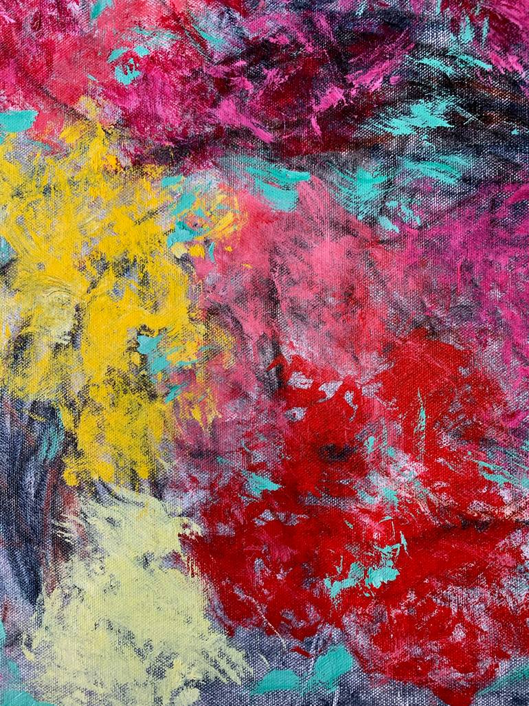 Original Illustration Floral Painting by Elvira Byrnes