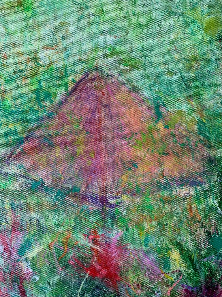 Original Expressionism Landscape Painting by Elvira Byrnes