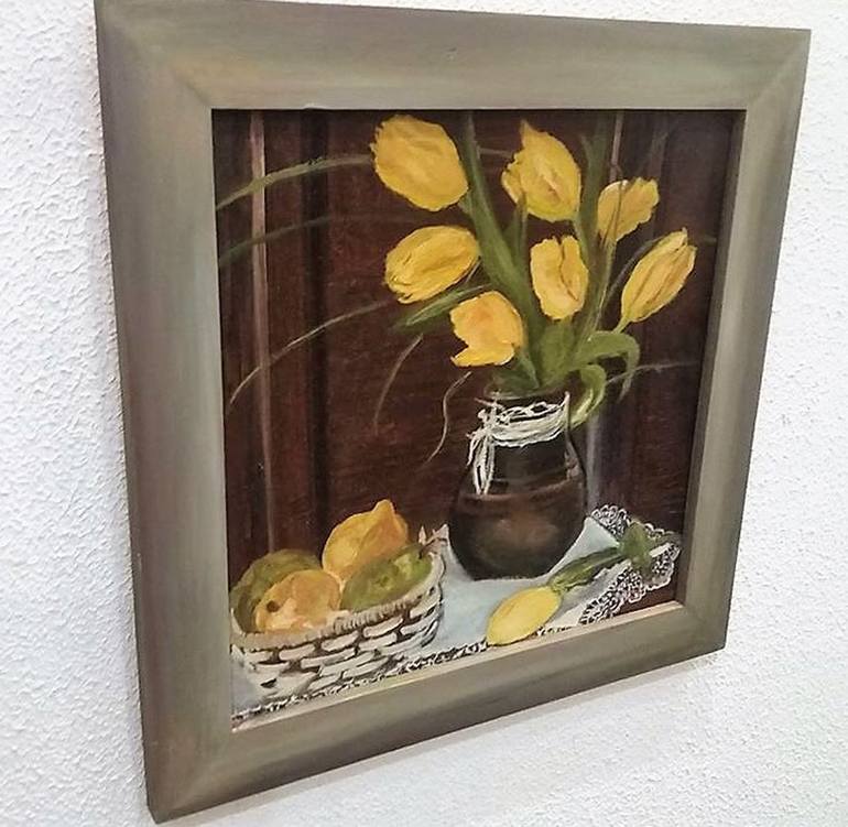 Original Fine Art Kitchen Painting by Tetiana Mazurenko