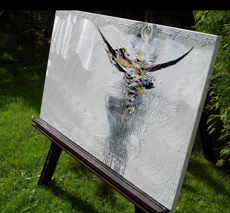 Original Fine Art Abstract Painting by Konstantinas Žardalevičius