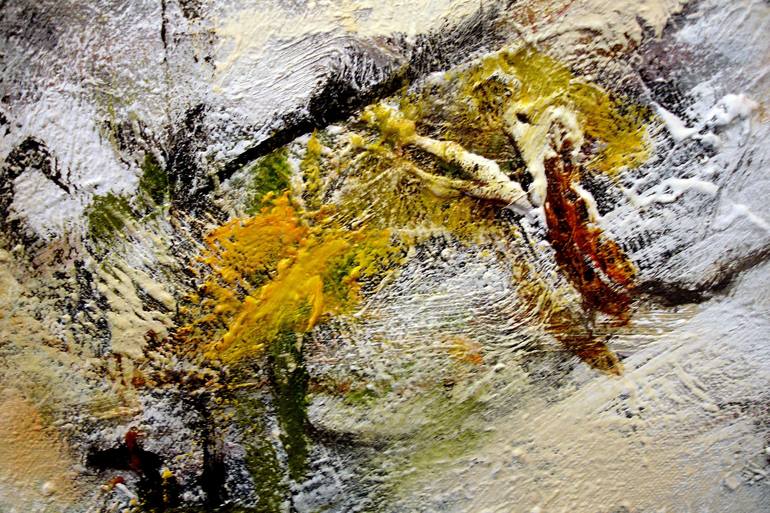 Original Fine Art Abstract Painting by Konstantinas Žardalevičius