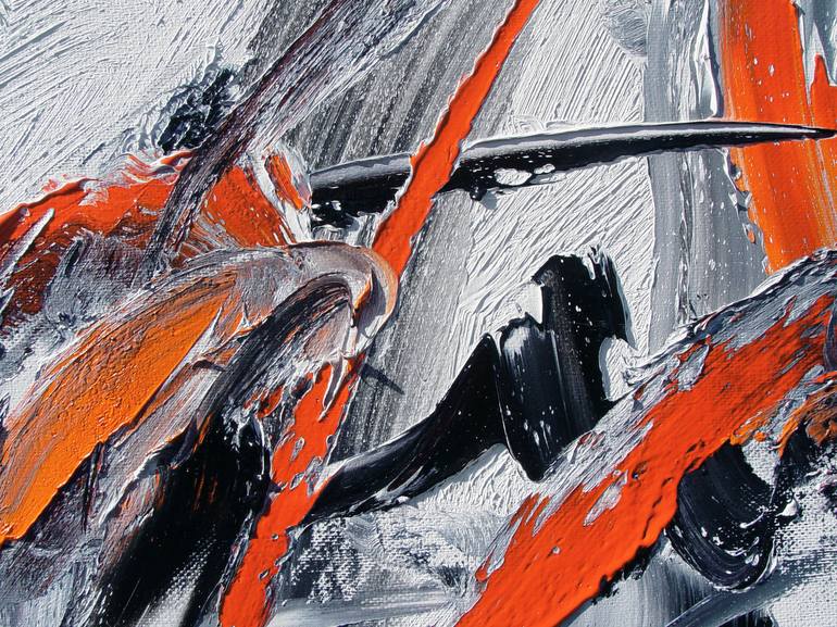 Original Fine Art Abstract Painting by Konstantinas Žardalevičius