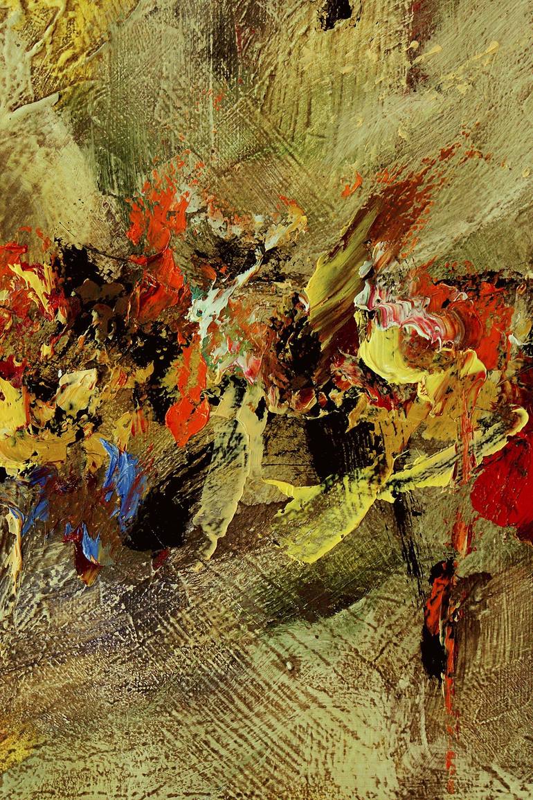 Original Abstract Painting by Konstantinas Žardalevičius