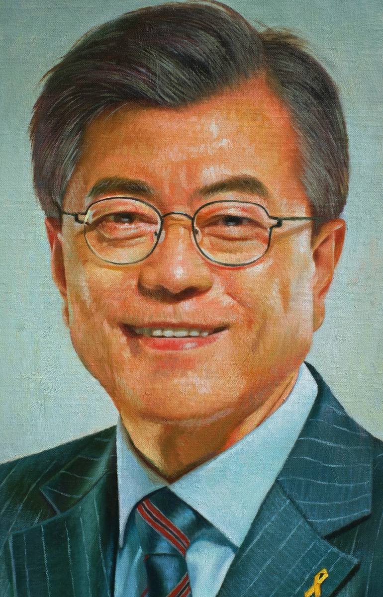 Original Fine Art Portrait Painting by Seunghwan Kim