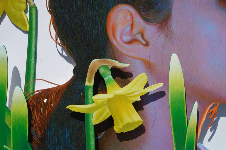 Original Impressionism Women Painting by Seunghwan Kim