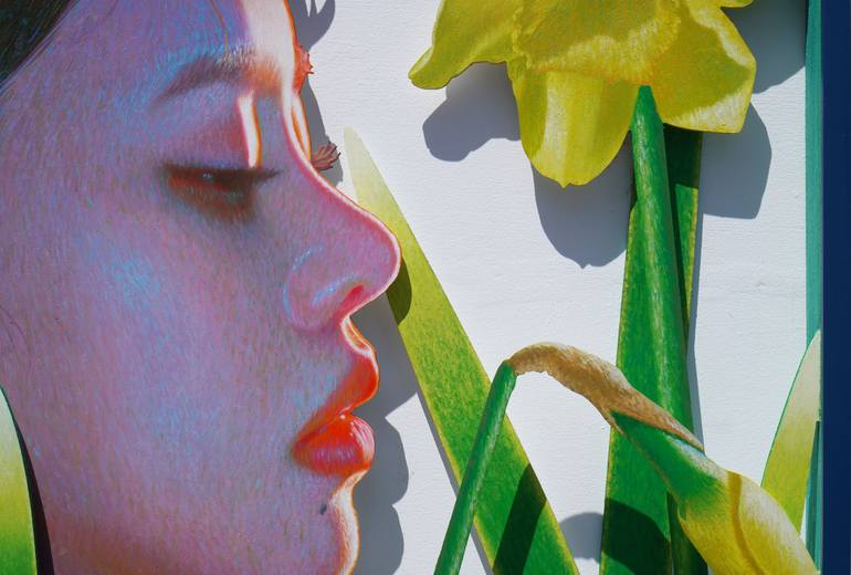 Original Impressionism Women Painting by Seunghwan Kim