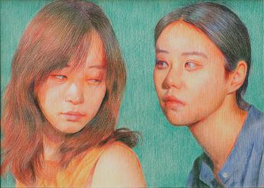 Original Women Drawings by Seunghwan Kim