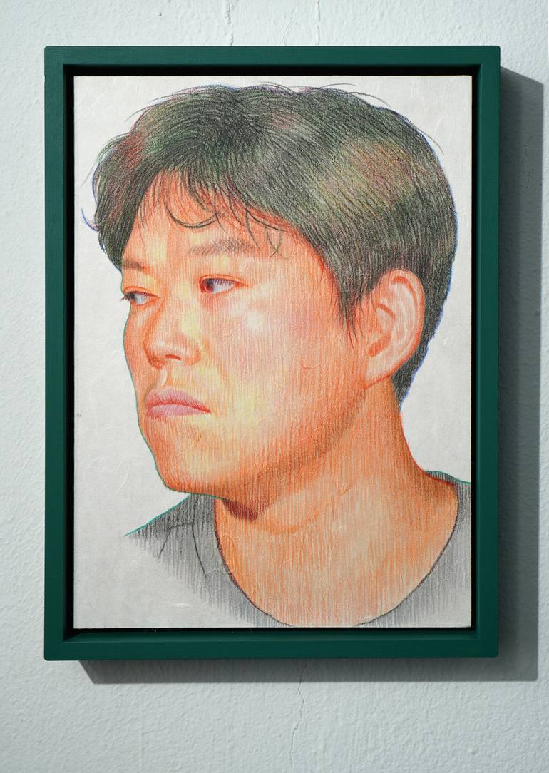 Original Figurative Men Drawing by Seunghwan Kim