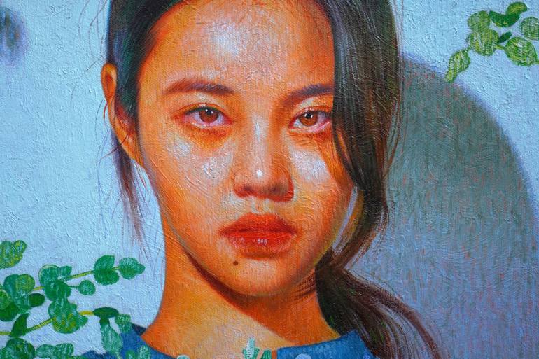 Original Women Painting by Seunghwan Kim