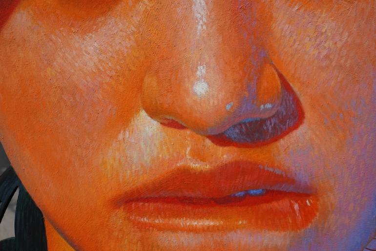 Original Figurative Women Painting by Seunghwan Kim