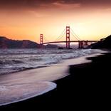 DAWN AT THE GOLDEN GATE by Harv Greenberg