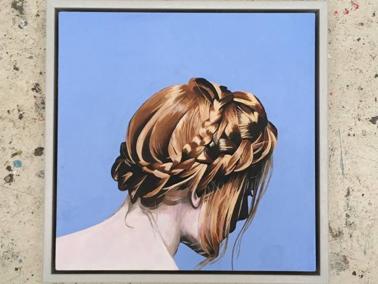 Original Figurative Women Painting by Angela Smith