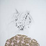 Paper Doll (Pink & Gold) by Angela Smith