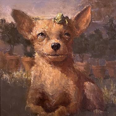 Original Figurative Animal Paintings by Susan F Schafer