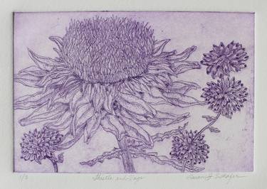 Purple Thistle and Sage - Limited Color Edition 1 of 3 thumb
