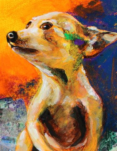 Original Fine Art Animal Paintings by Susan F Schafer