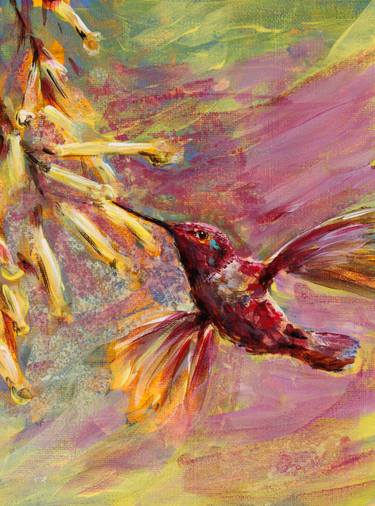 Original Impressionism Animal Paintings by Susan F Schafer