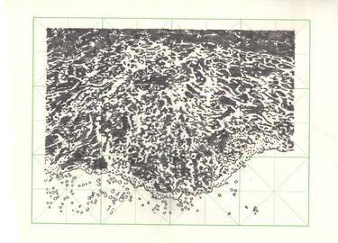 Original Black & White Seascape Drawings by Georgina Talfana