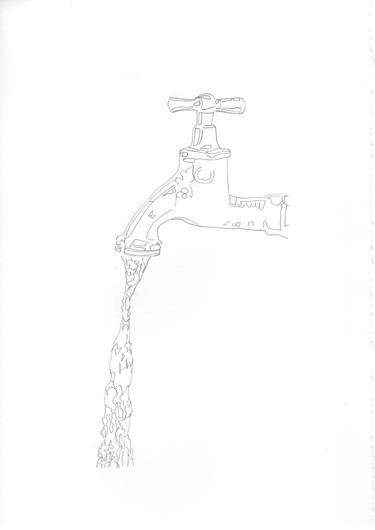 Original Conceptual Water Drawings by Georgina Talfana