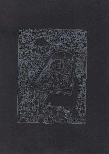 Original Conceptual Water Drawing by Georgina Talfana