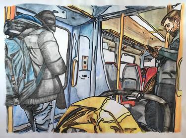 Print of Transportation Paintings by Georgina Talfana