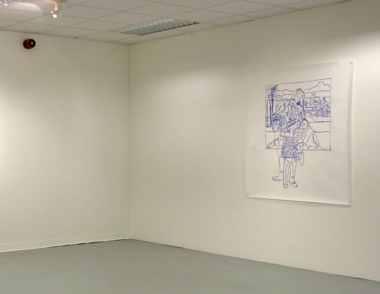 Original Conceptual Women Drawing by Georgina Talfana